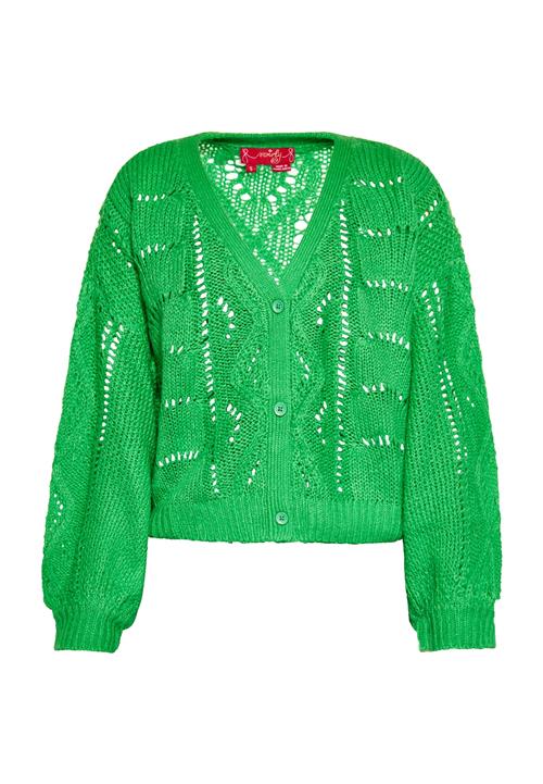 swirly Cardigan  grøn