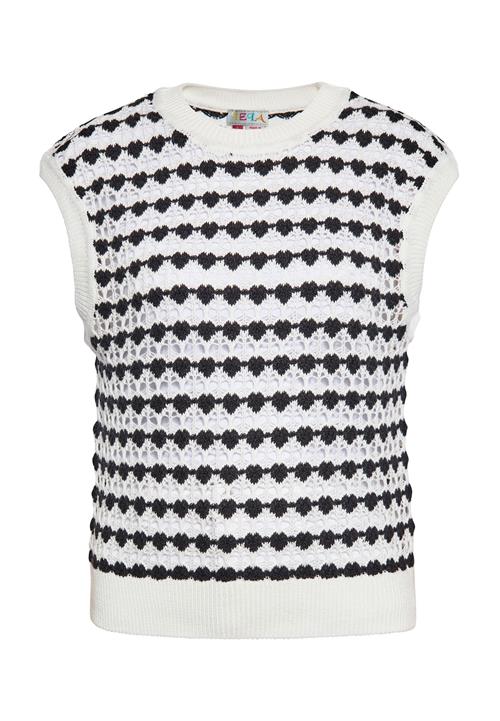 IZIA Pullover  sort / hvid