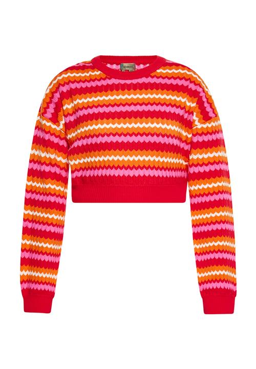 ebeeza Pullover  mørkeorange / pink / rød / hvid