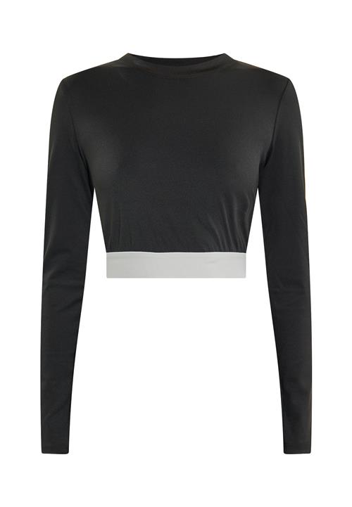 myMo ATHLSR Funktionsbluse  grå / sort