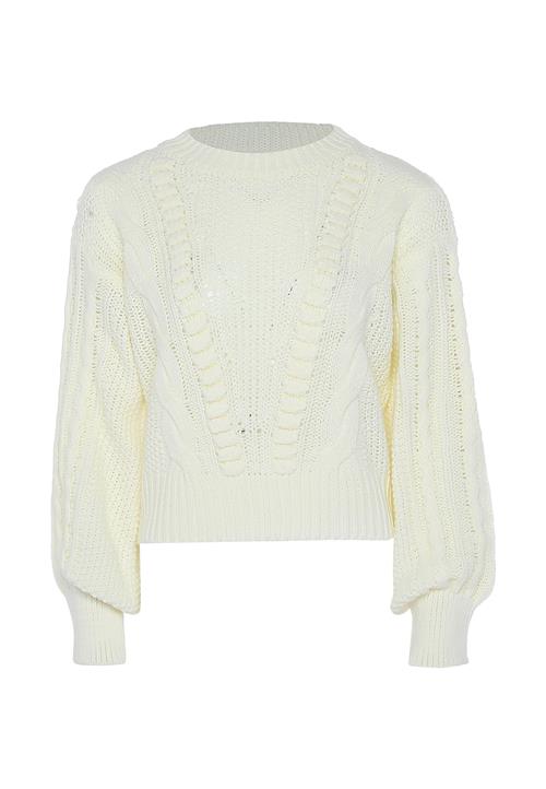 DreiMaster Vintage Pullover  uldhvid