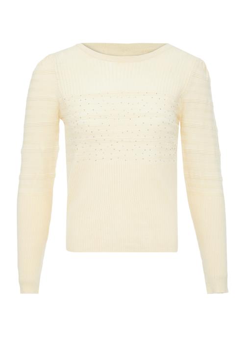 bling bling by leo Pullover  beige