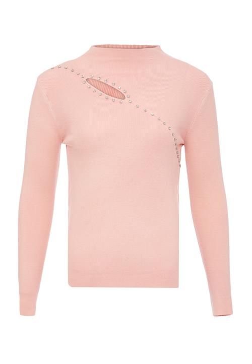 bling bling by leo Pullover  lyserød / sølv