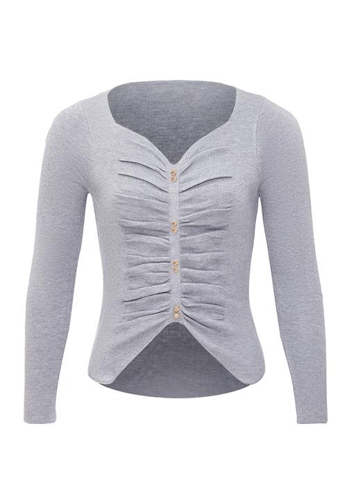 leo selection Pullover  grå