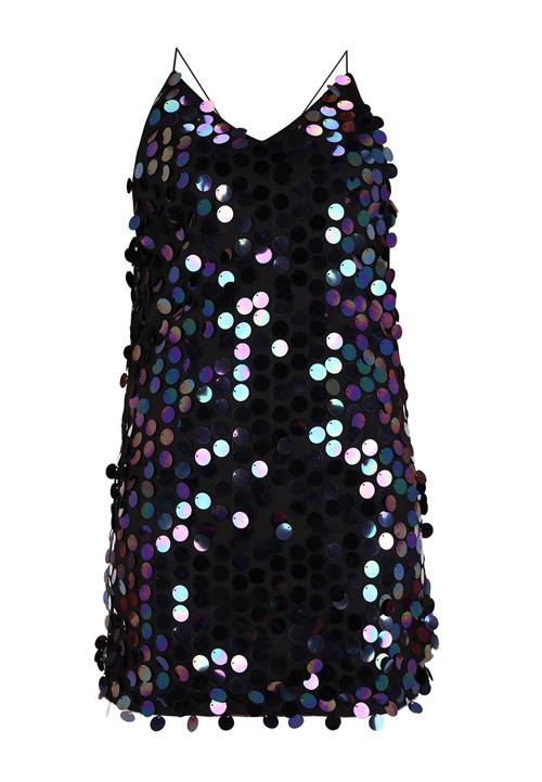 NAEMI Coctailkjole  blandingsfarvet / sort