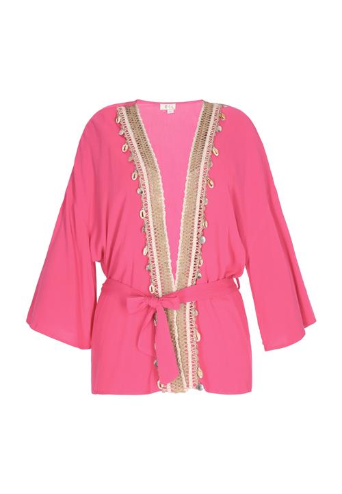 IZIA Kimono  guld / pink