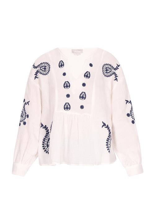 usha FESTIVAL Bluse  sort / hvid