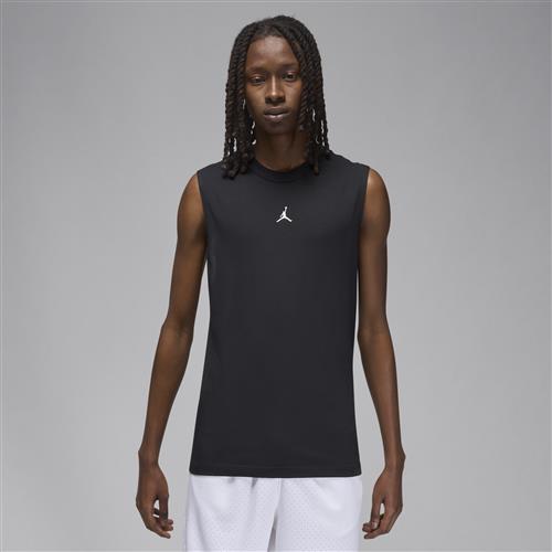 Jordan Sport Dri-FIT-trøje uden ærmer til mænd - sort