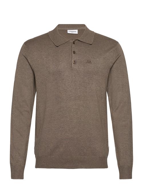 Lindbergh | Long Sleeve Knitted Poloshirt | XL