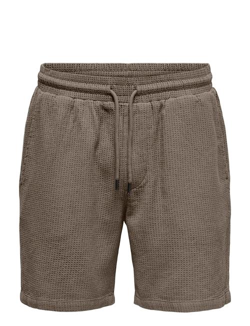 ONLY & SONS | Onsbertil Waffle Shorts | XS