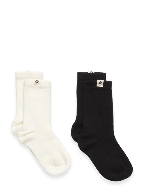 Mini Rodini | Basic Wool Blend Socks 2-Pack | 16/19