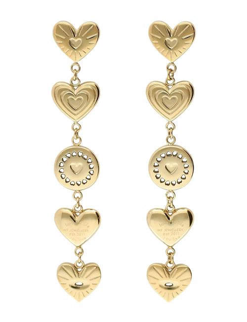 My Jewellery | Earrings Cc Heart Chain | ONE SIZE