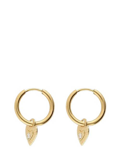 My Jewellery | Earring Mini Hoop Heart Strass | ONE SIZE