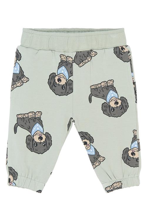 The New Siblings SBSofus Joggingbukser Aqua Gray Aop  Aqua Gray AOP-74 cm  Blå  74 cm  mand