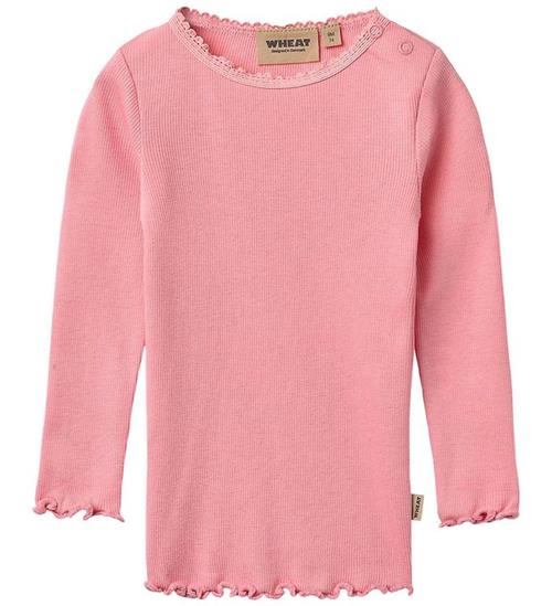 Wheat Bluse - Rib - T-shirt - Reese - Bubblegum