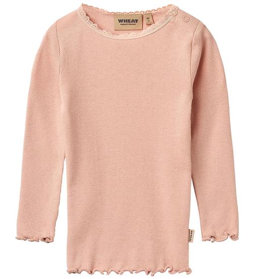 Wheat Bluse - Rib - Reese - Rose Cloud