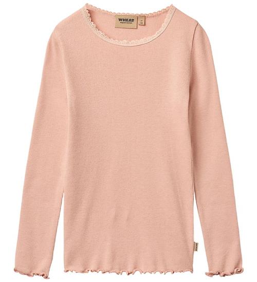 Wheat Bluse - Rib - Reese - Rose Cloud