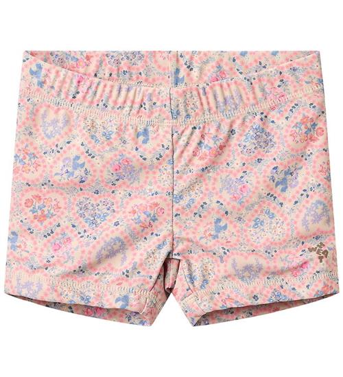 Wheat Badeshorts - Niki - Pink heart flowers