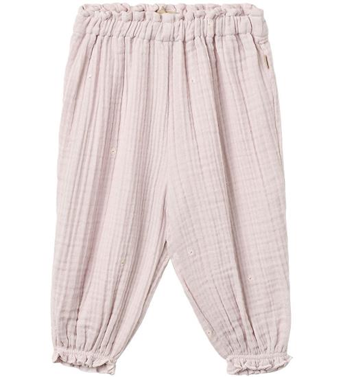 Wheat Bukser - Musselin - Petrine - Purple Light Flowers