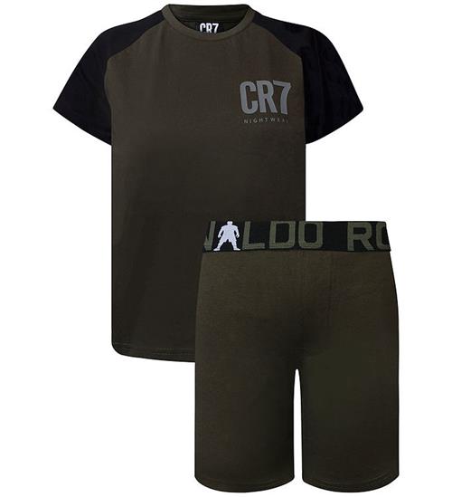 Se CR7 Nattøj - CR7 - Sort/Grøn hos KidsWorld