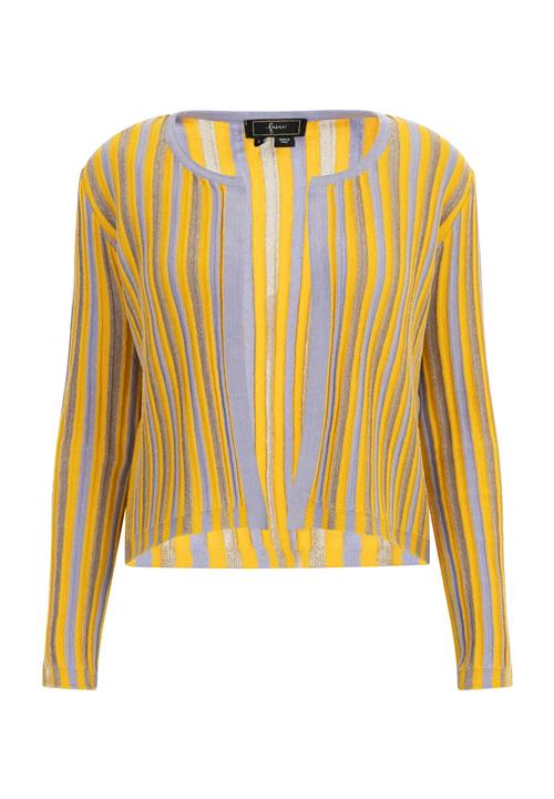 faina Cardigan  gul / guld / lavendel