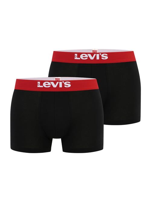 LEVI'S ® Boksershorts  blodrød / sort / hvid