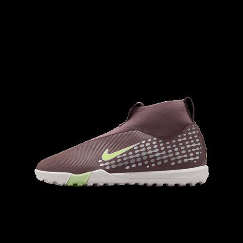 Nike Jr. Mercurial Superfly 10 Academy "Kylian Mbappé" high top-fodboldsko til grus til større børn - brun