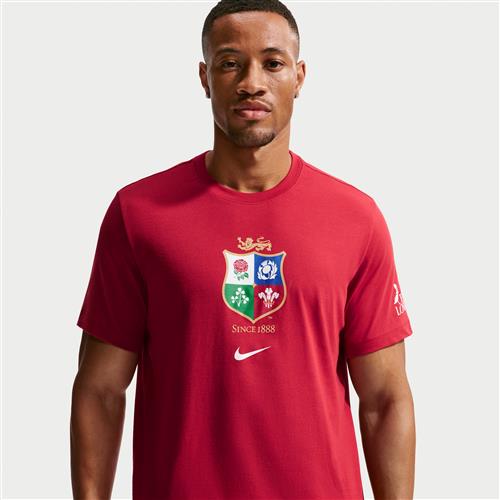 British & Irish Lions Nike Evergreen T-shirt til mænd - rød