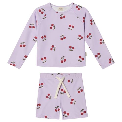 Kuling Rhodes UV-sæt Cherry  Cherry 86/92 cm  Lilla  86/92 cm  unisex