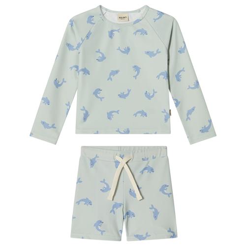 Kuling Rhodes UV-sæt Pale Green Dolphin  Pale Green Dolphin 98/104 cm  Grøn  98/104 cm  unisex