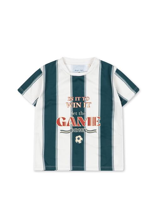 Konges Sløjd Act Tee Class Stripe  Class Stripe 7-8 Y  Hvid  7-8 år  mand