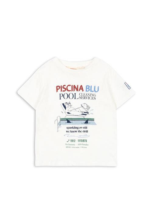 Konges Sløjd Era Tee Off White Piscina  Off White Piscina 4 Y  Hvid  4 år  unisex