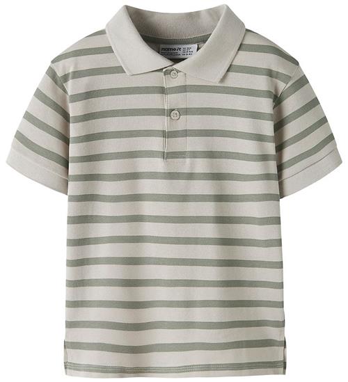Se Name It Polo - NkmVolo - Chateau Gray/Shadow hos KidsWorld