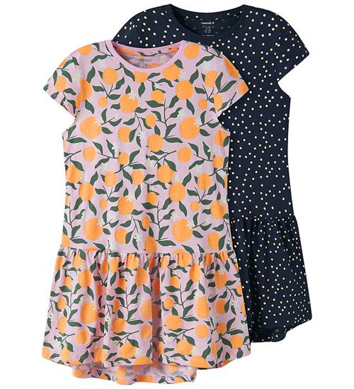 Name It Kjole - 2-pak - NkfVigga - Pirouette/Navy Blazer