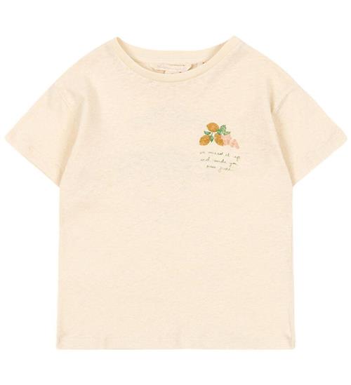 Konges Sløjd T-shirt - Era - Buttercream/Juicy