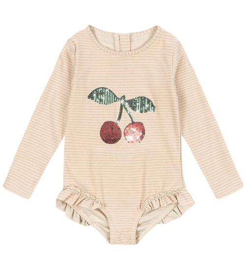 Konges Sløjd Badedragt - Jade - Rose Stripe