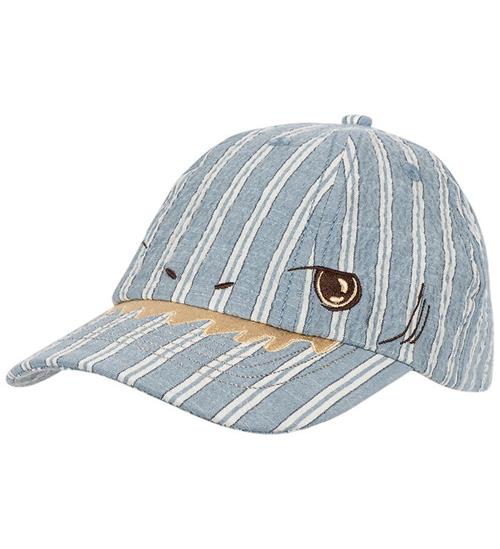 Konges Sløjd Kasket - Elliot Shark - Trio Blue Stripe