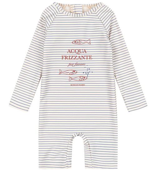 Konges Sløjd Badeheldragt - UV50+ - Aster - Stripe Bluie