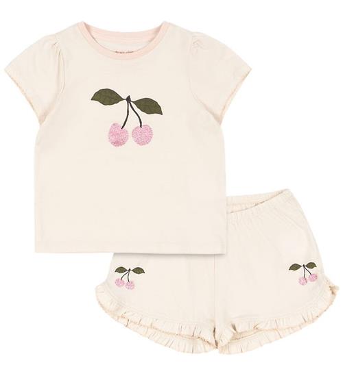 Se Konges Sløjd Shortssæt - Famo Frill - Buttercream hos KidsWorld