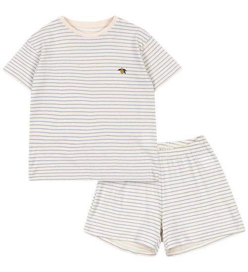 Konges Sløjd Shortssæt - Famo - Stripe Bluie