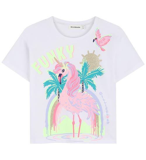 Billieblush T-shirt - Hvid m. Fabeldyr