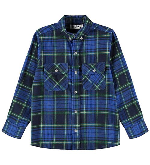 Se Molo Skjorte - Rozzy - Depths Check hos KidsWorld