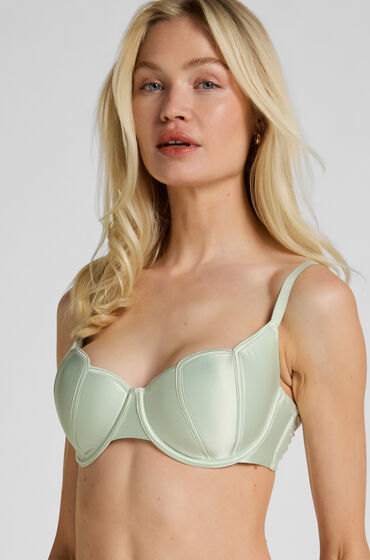 Hunkemöller Padded Bøjle-BH Britt Grøn