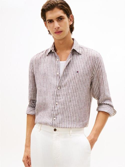 LINEN BENGAL STRIPE RF SHIRT