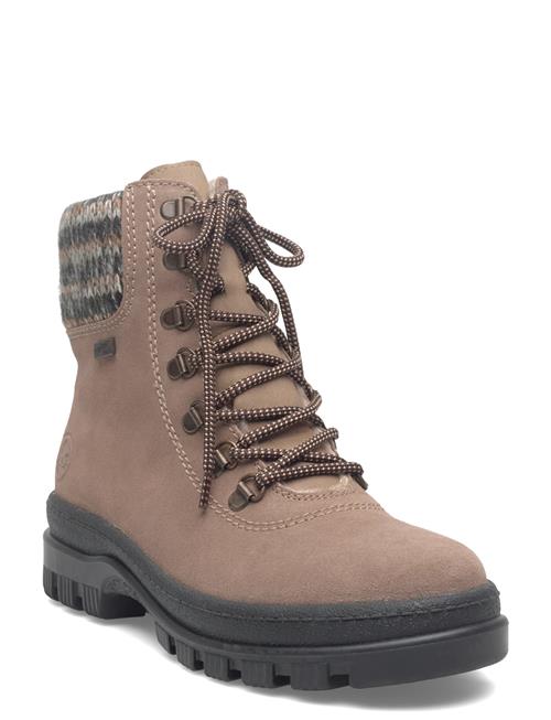 Rieker | Rieker Ladies Mid Height Boots X8233-64 Beige | 37