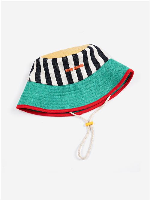 Bobo Choses Bobo Choses Bucket Hat Multicolor  Multicolor 52 cm  Grøn  52 cm  mand
