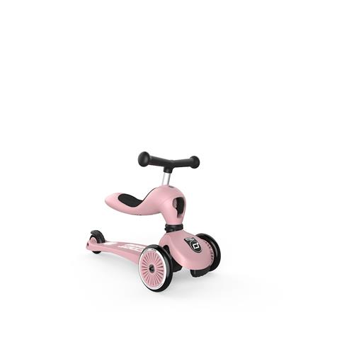 Scoot & Ride Highwaykick 1 Sparkcykel Rose  Rose-1-5 Y  Lyserød  1-5 år  unisex