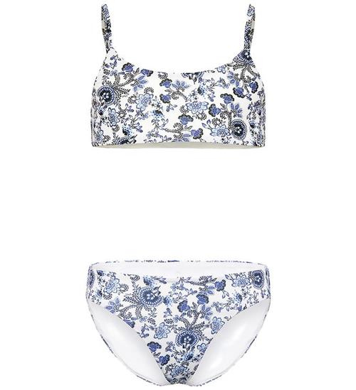 Rosemunde Bikini - Shiitake - Blue Boho Print