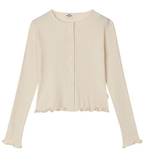 Mads Nørgaard Cardigan - Rib - Almond Oli
