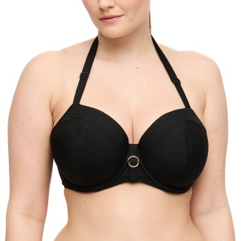 PrimaDonna Delray Padded Balcony Bikini Top Sort D 75 Dame